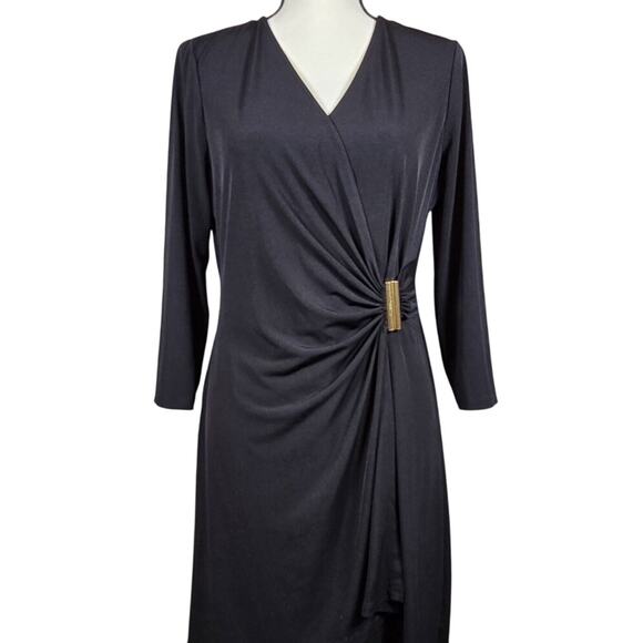 Calvin Klein Faux Wrap Sheath Dress - Size 2X *** - Picture 1 of 8